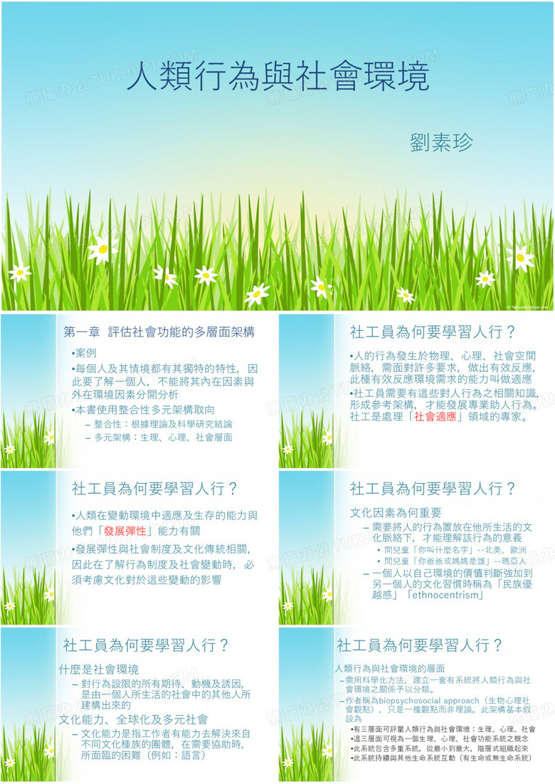 人类行为与社会环境