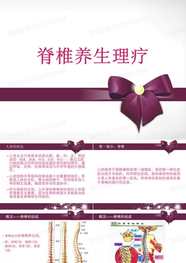 脊椎保养理疗