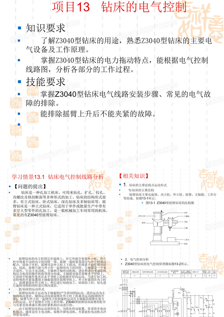 钻床的电气控制
