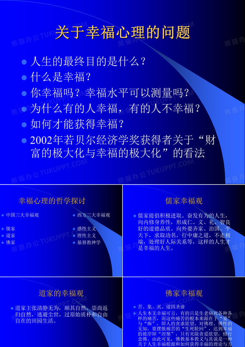 《关于幸福的研究》PPT课件