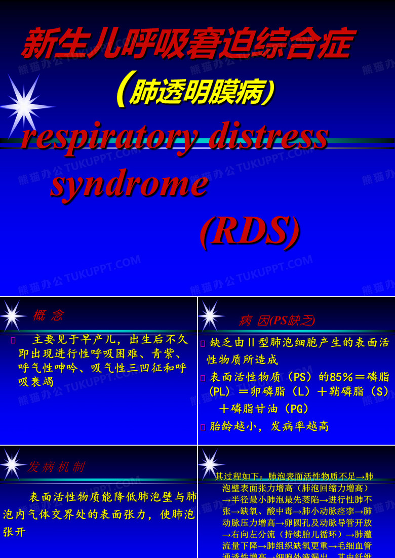 新生儿肺透明膜病