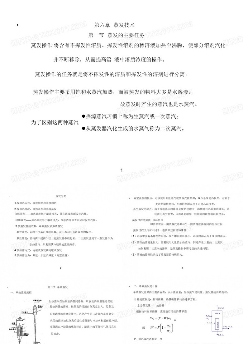 蒸发技术蒸发技术