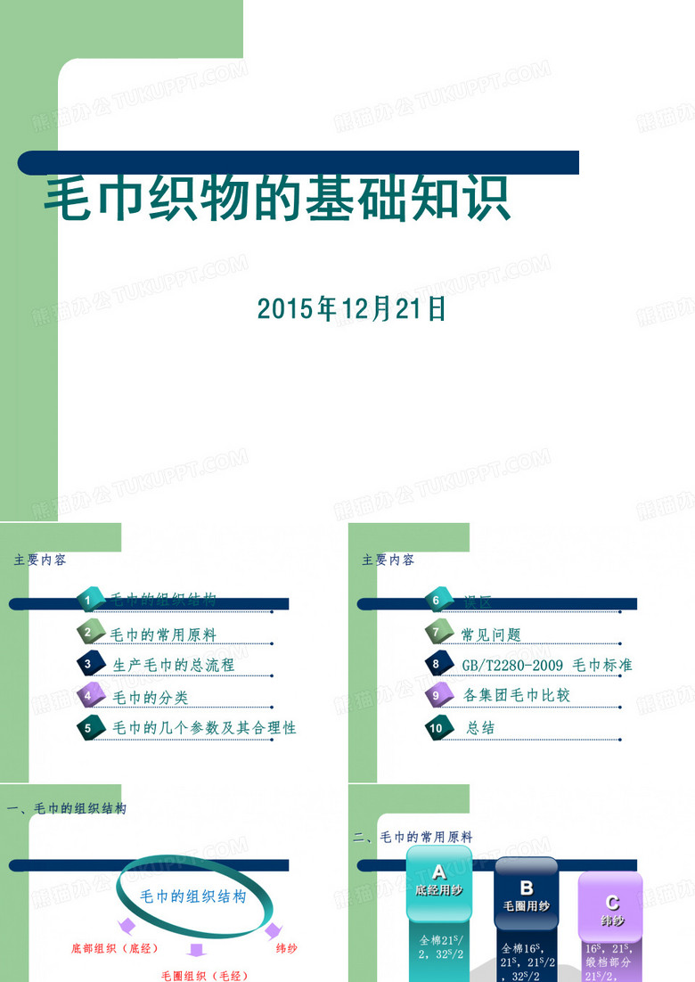 毛巾织物基础知识
