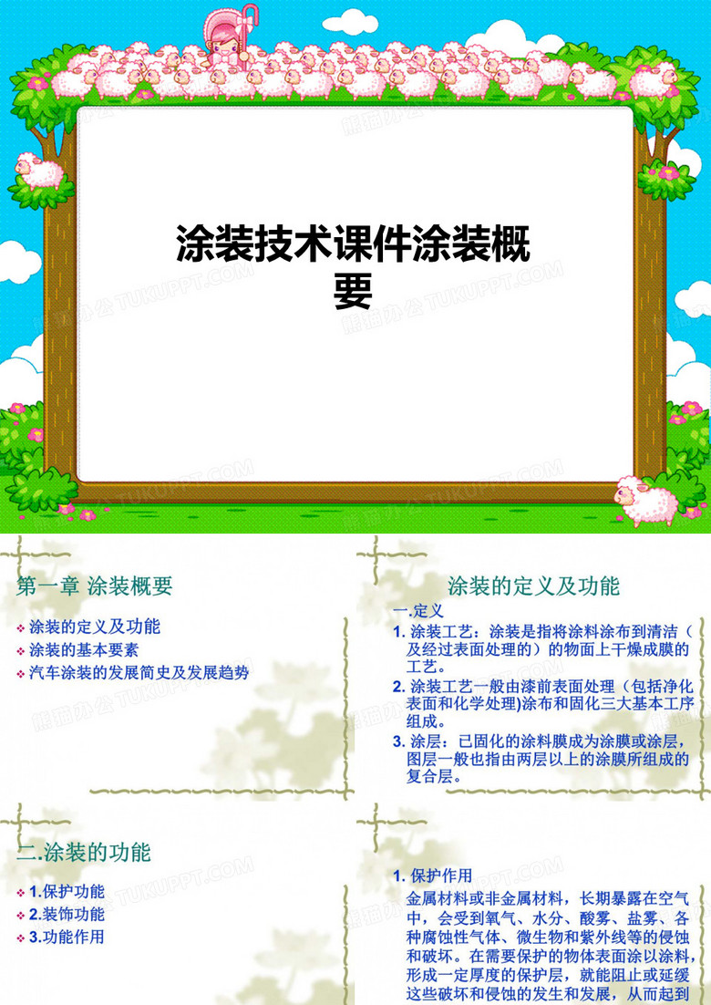涂装技术课件涂装概要
