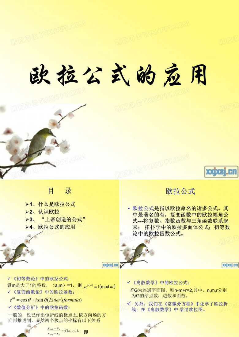欧拉公式的应用