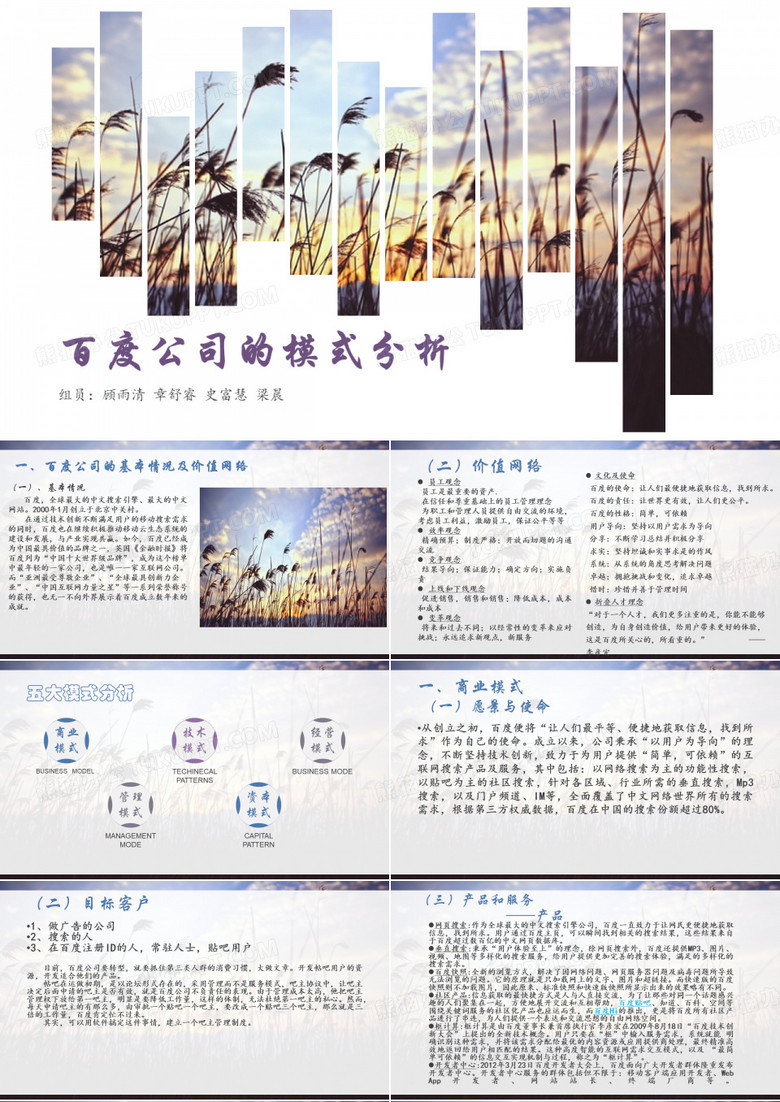 百度公司的模式分析(1)