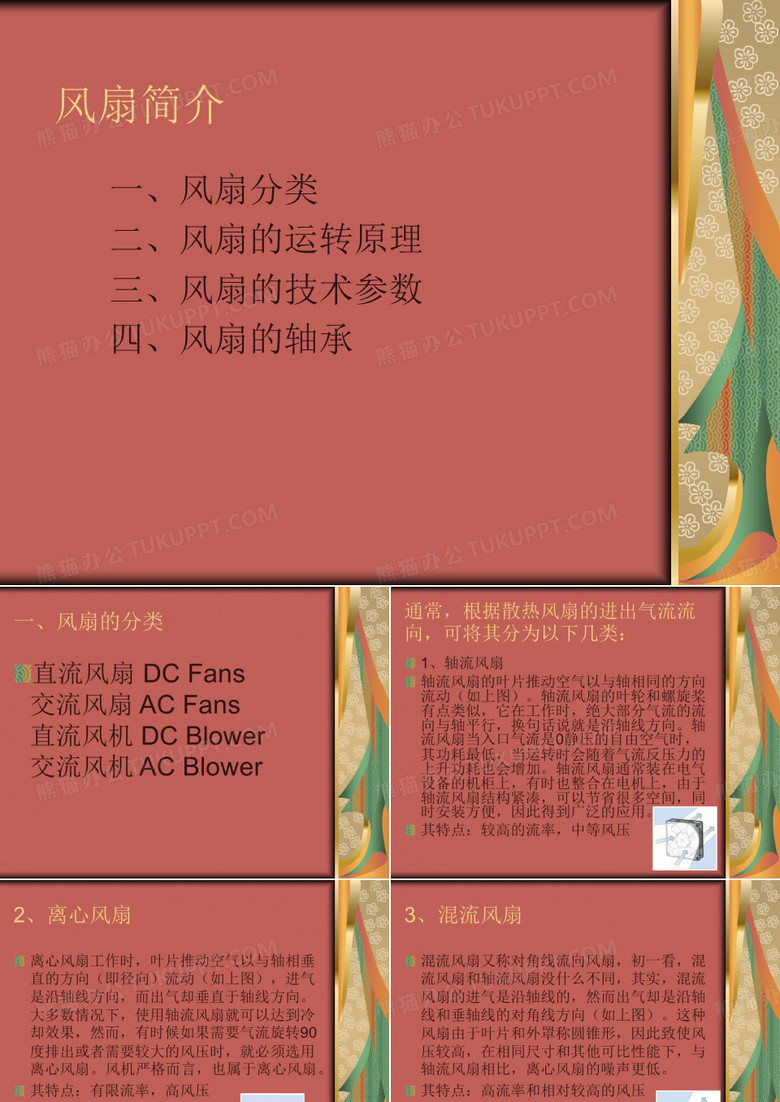 风扇简介