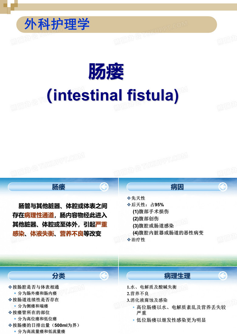 肠瘘护理