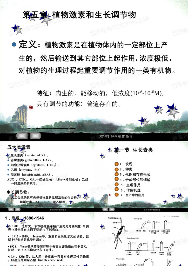 植物生理学植物激素