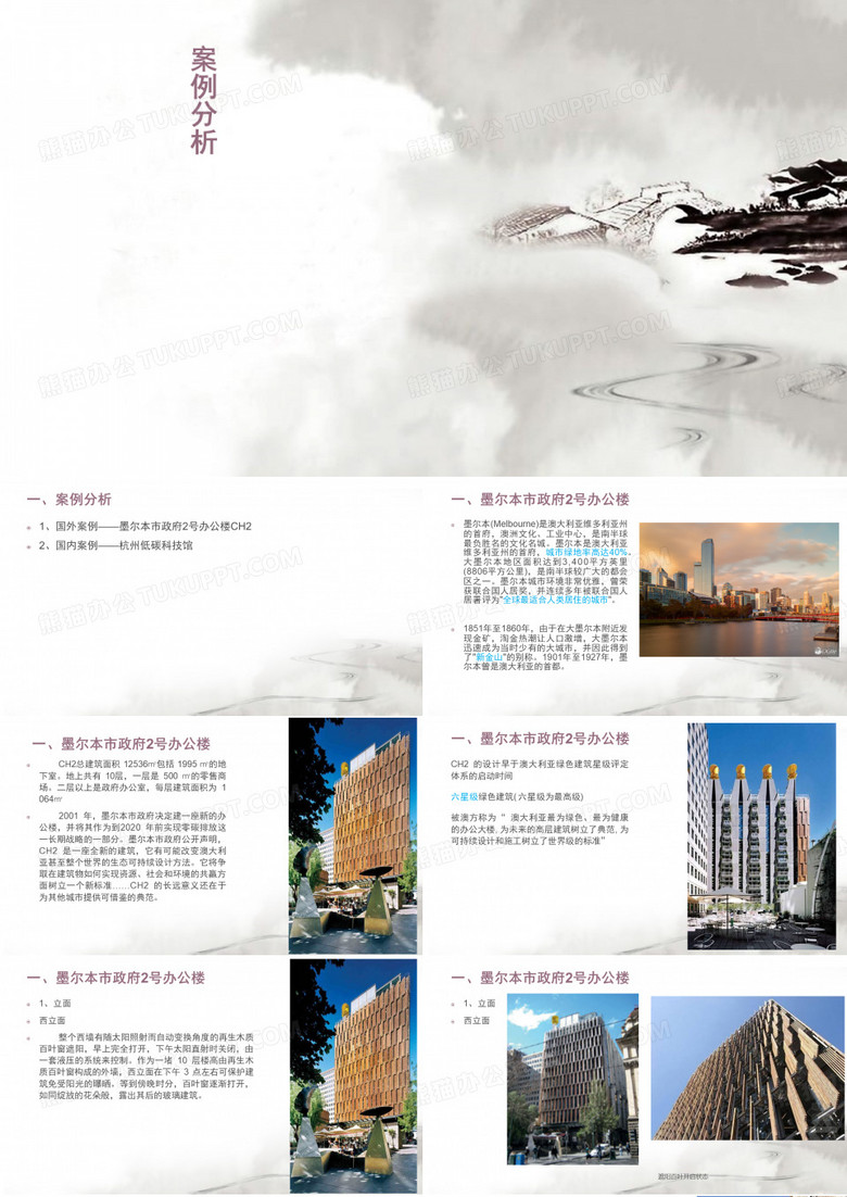 绿色建筑案例分析——墨尔本、杭州