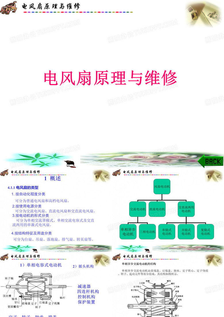 电风扇维修