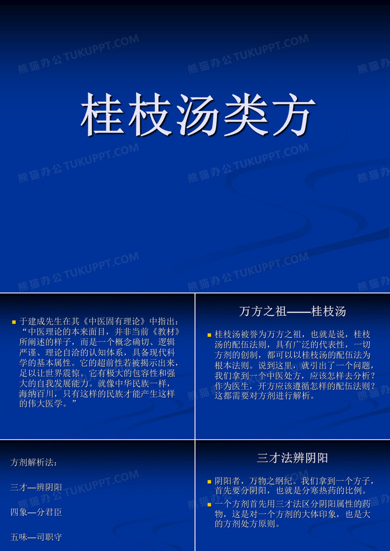 桂枝汤类方