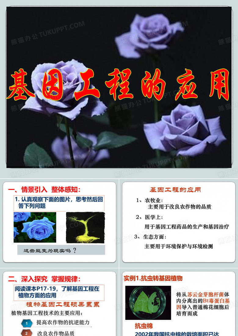 基因工程应用