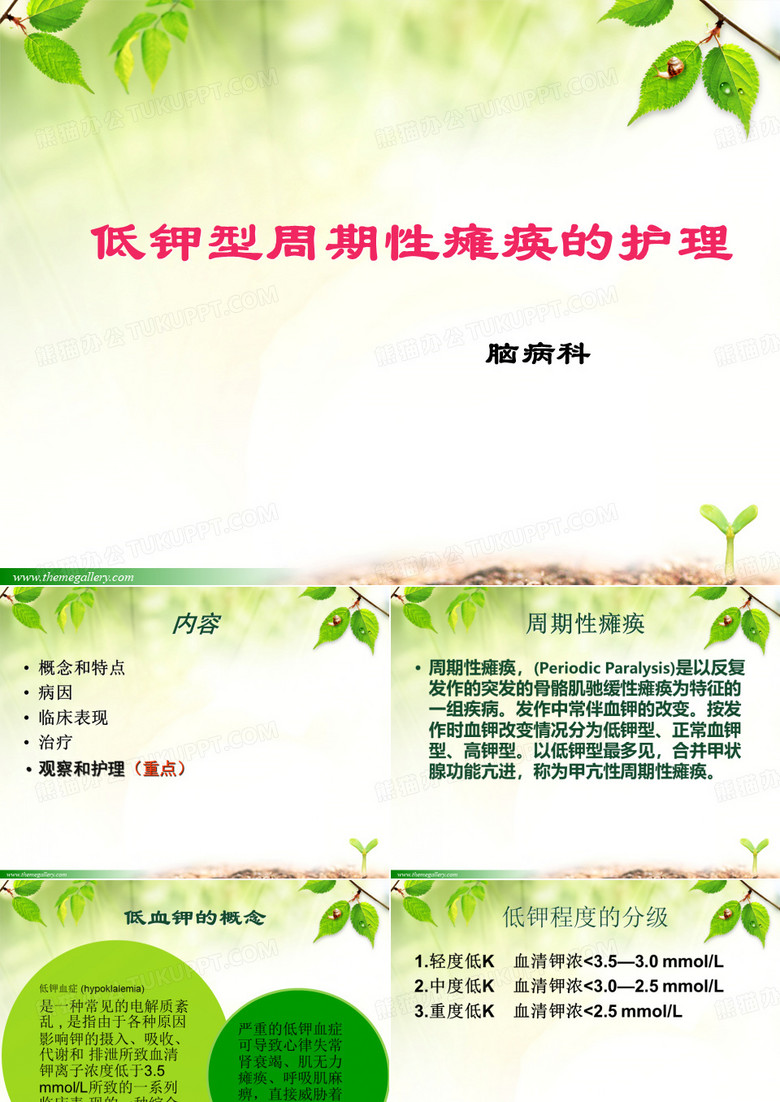 低钾型周期性瘫痪的护理