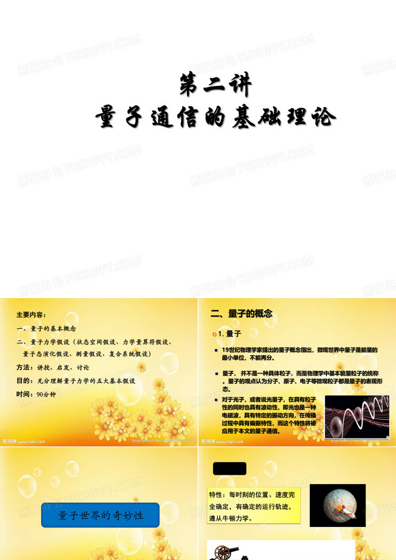 量子通信基础理论