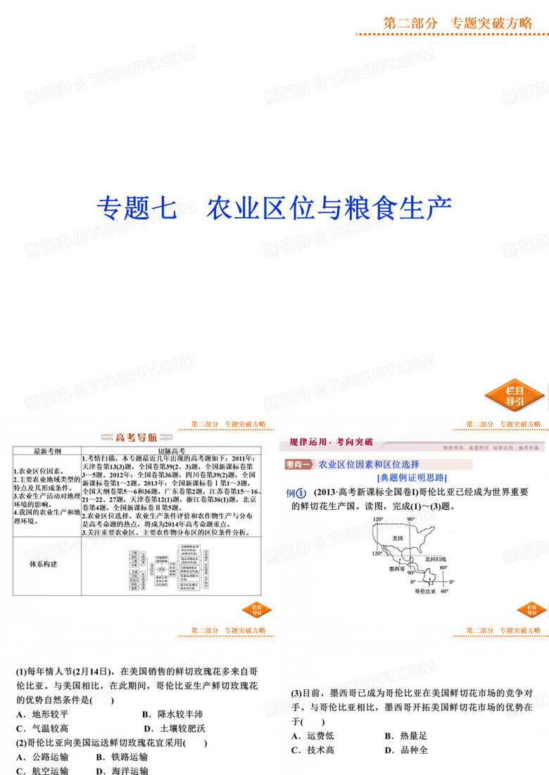 第二部分 模块二 专题七