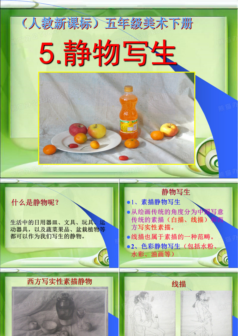 5静物写生