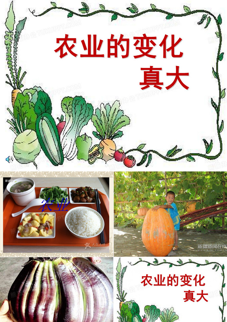 农业的变化真大课件