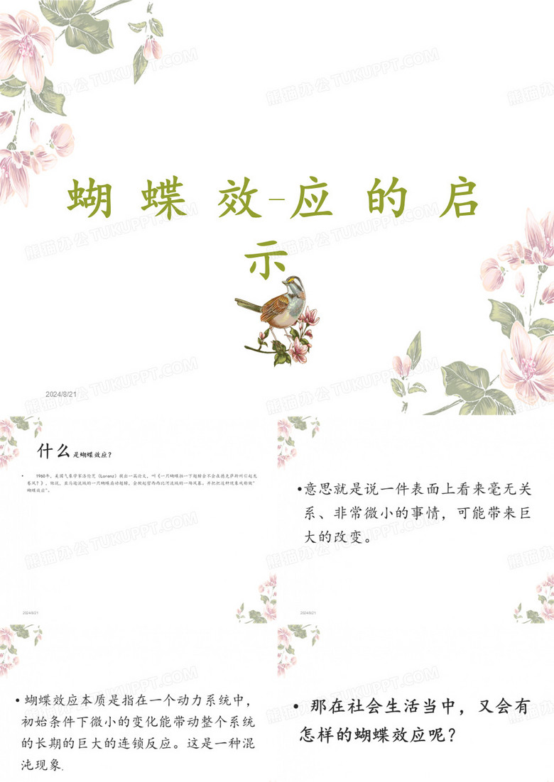 蝴蝶效应ppt