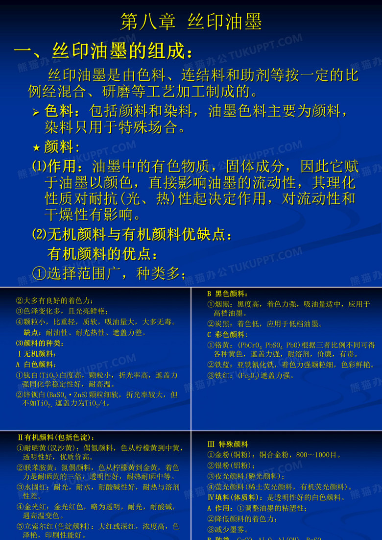 丝印油墨