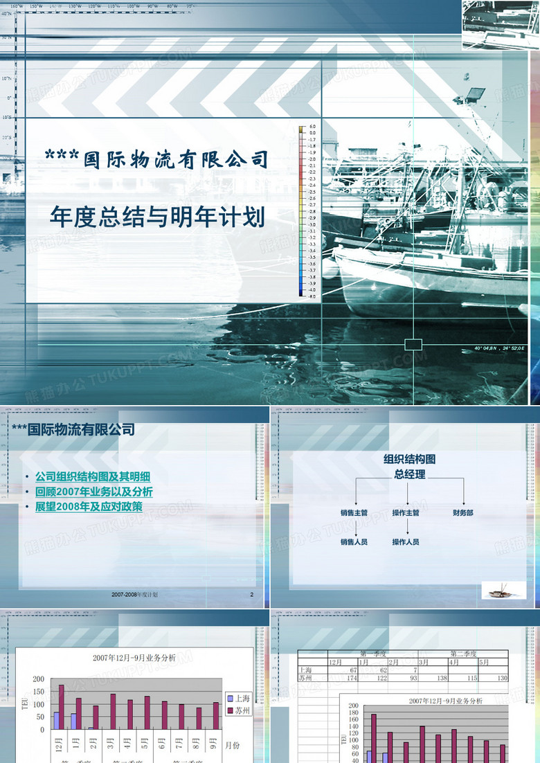 物流、货代公司年度总结与计划