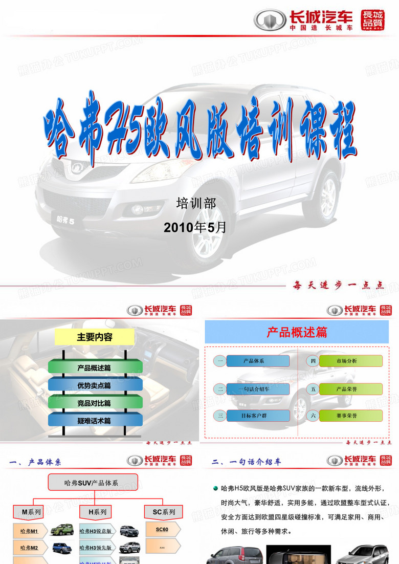 哈弗H5欧风版培训课件