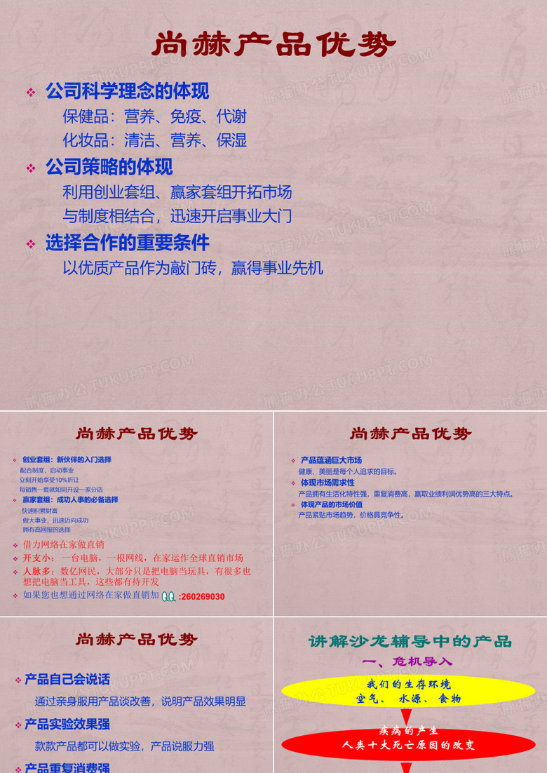 尚赫产品讲解