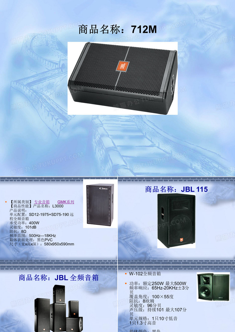音箱的布置