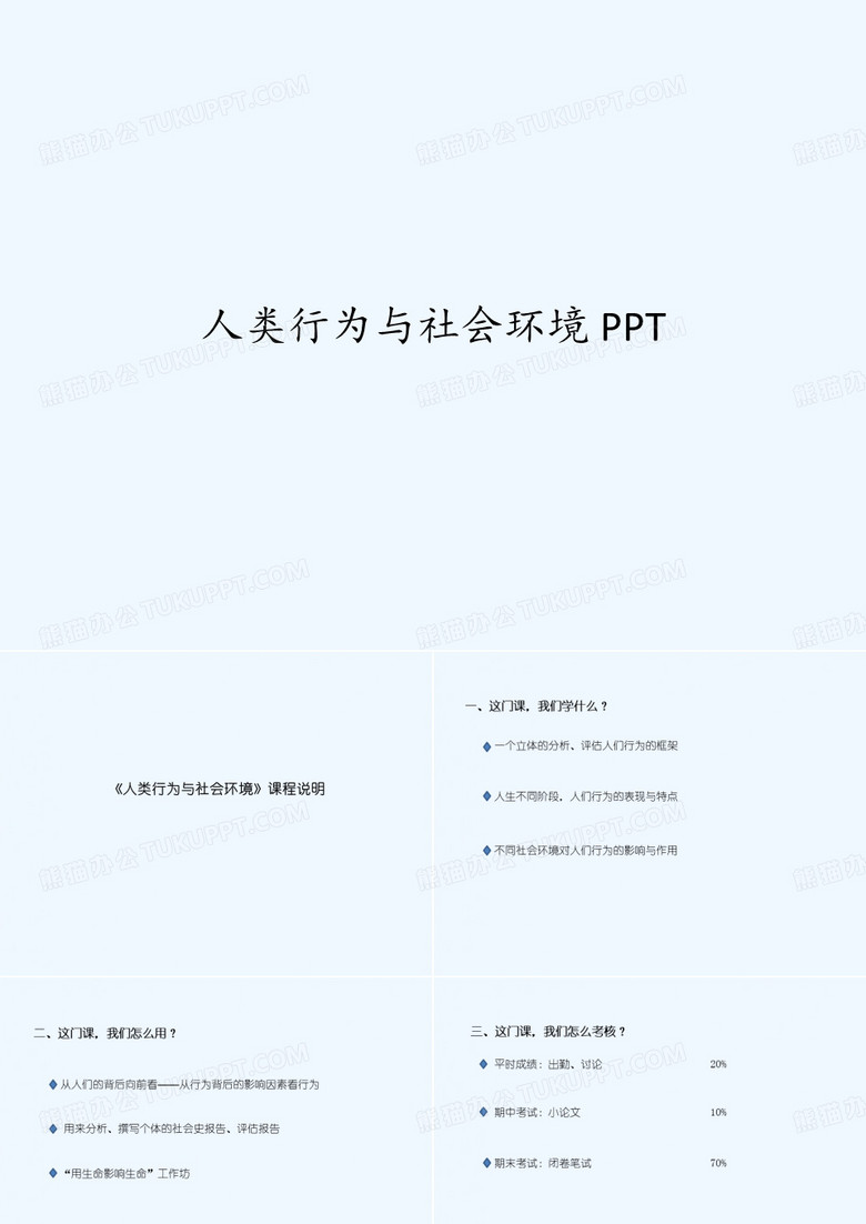 人类行为与社会环境 PPT