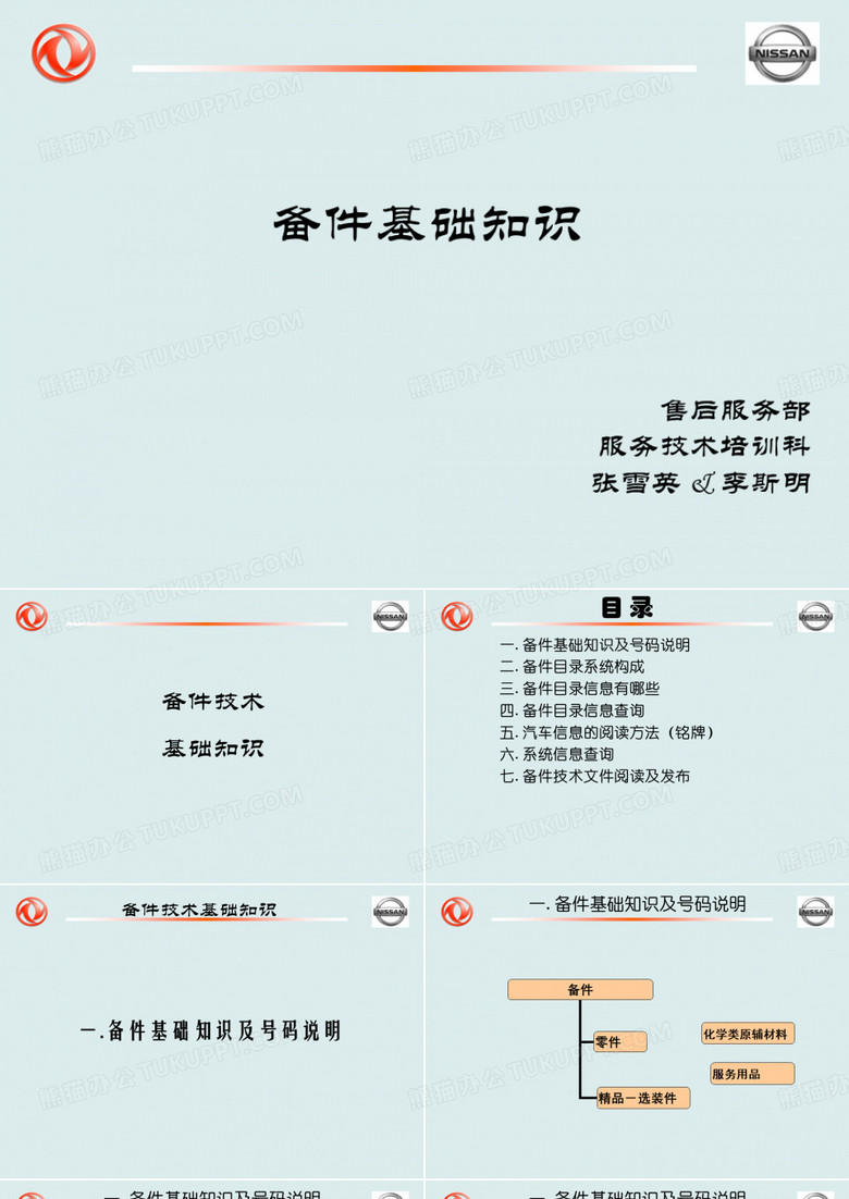 备件基础知识