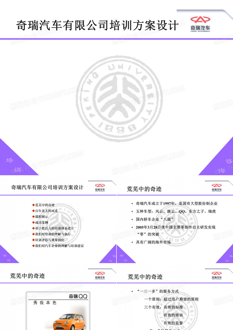 奇瑞汽车培训方案