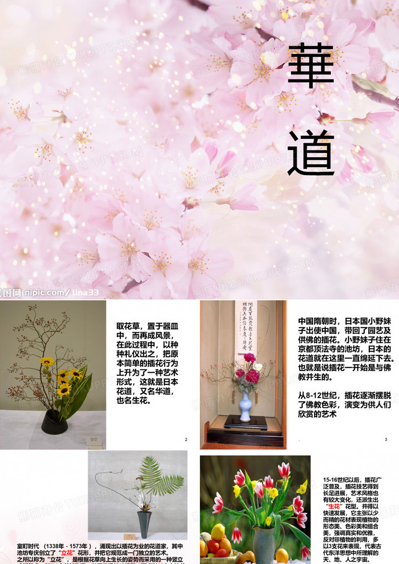 日本花道PPT课件