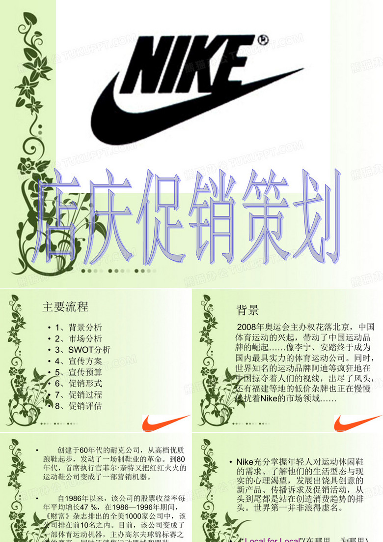 Nike店庆促销策划