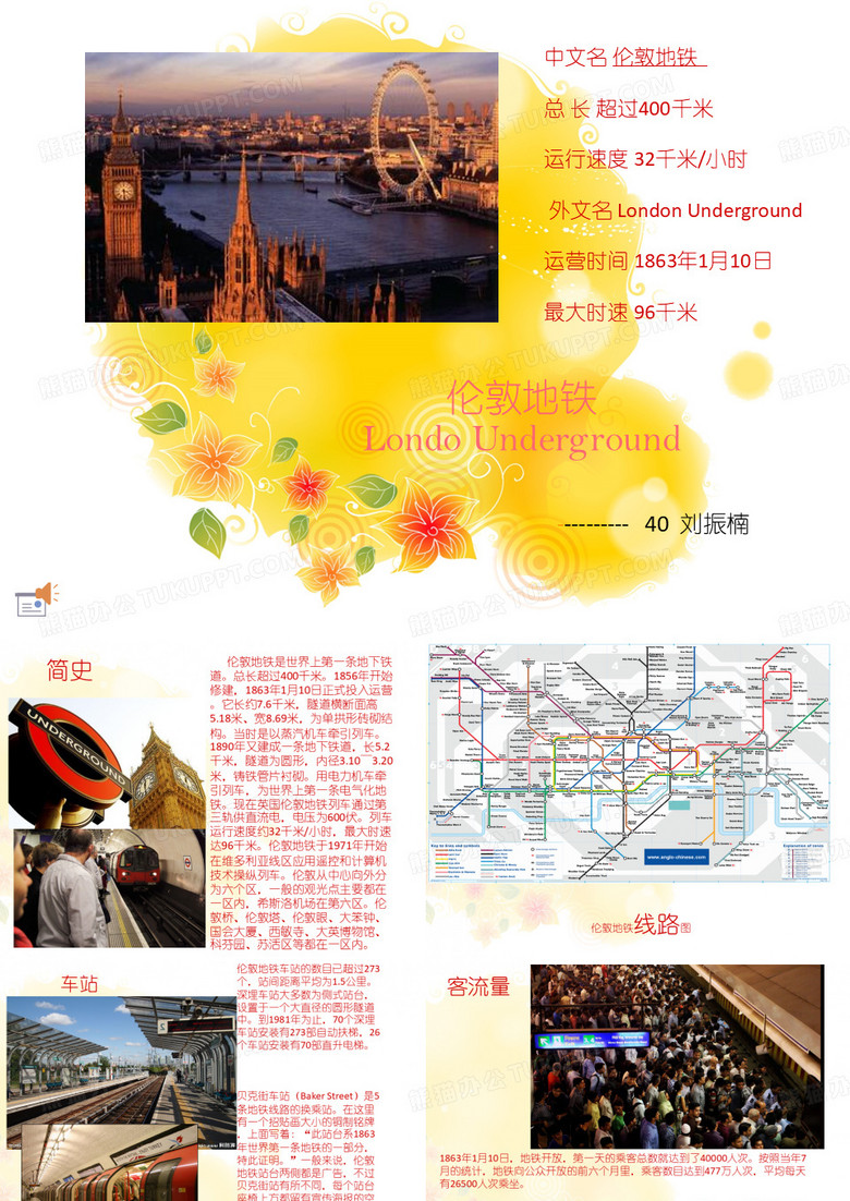 伦敦地铁介绍