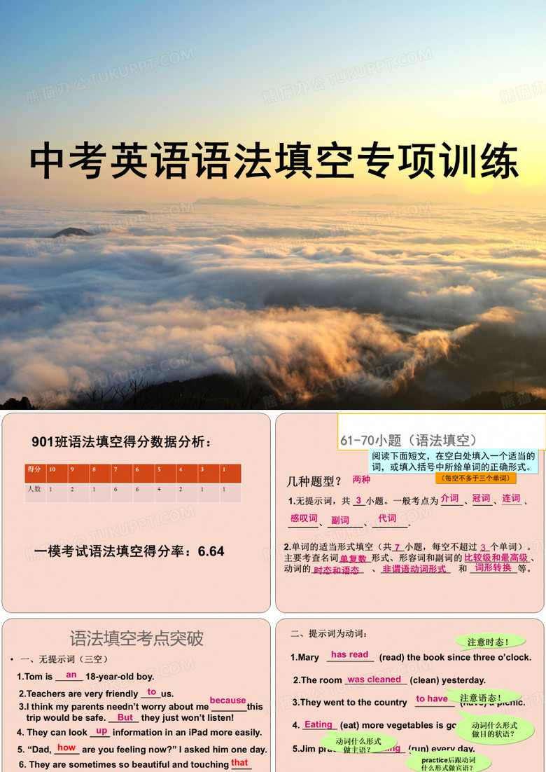 中考英语语法填空精讲