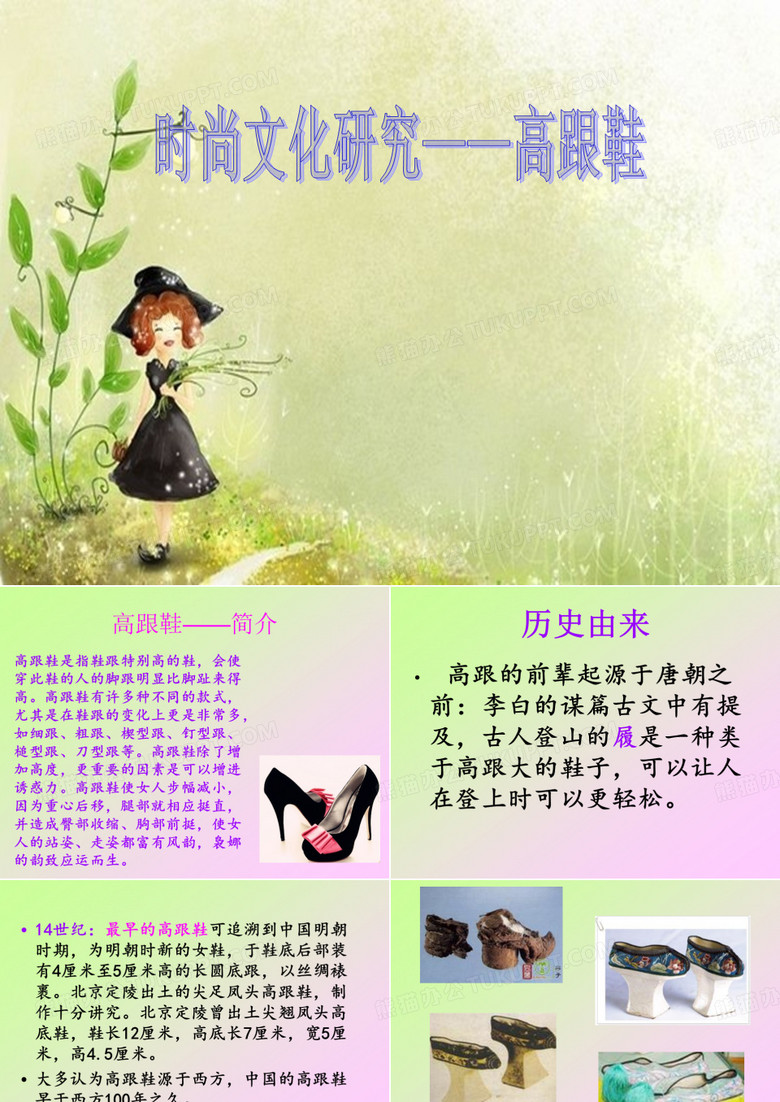 时尚文化研究---高跟鞋
