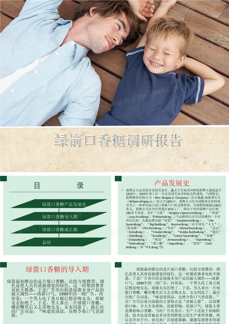 绿箭口香糖调研报告-精品
