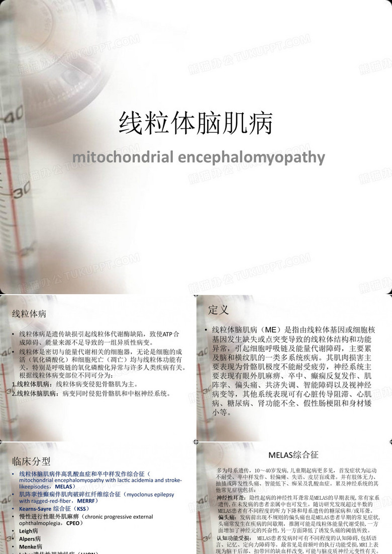 线粒体脑肌病