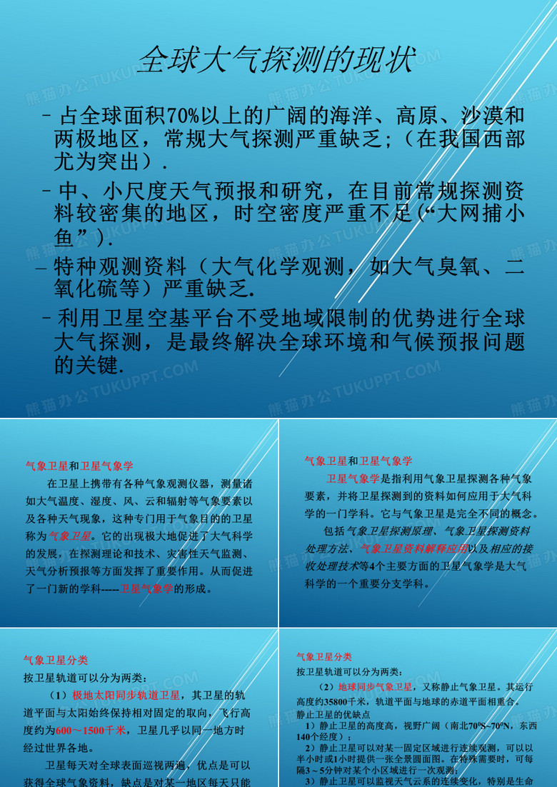 卫星云图-全球大气探测