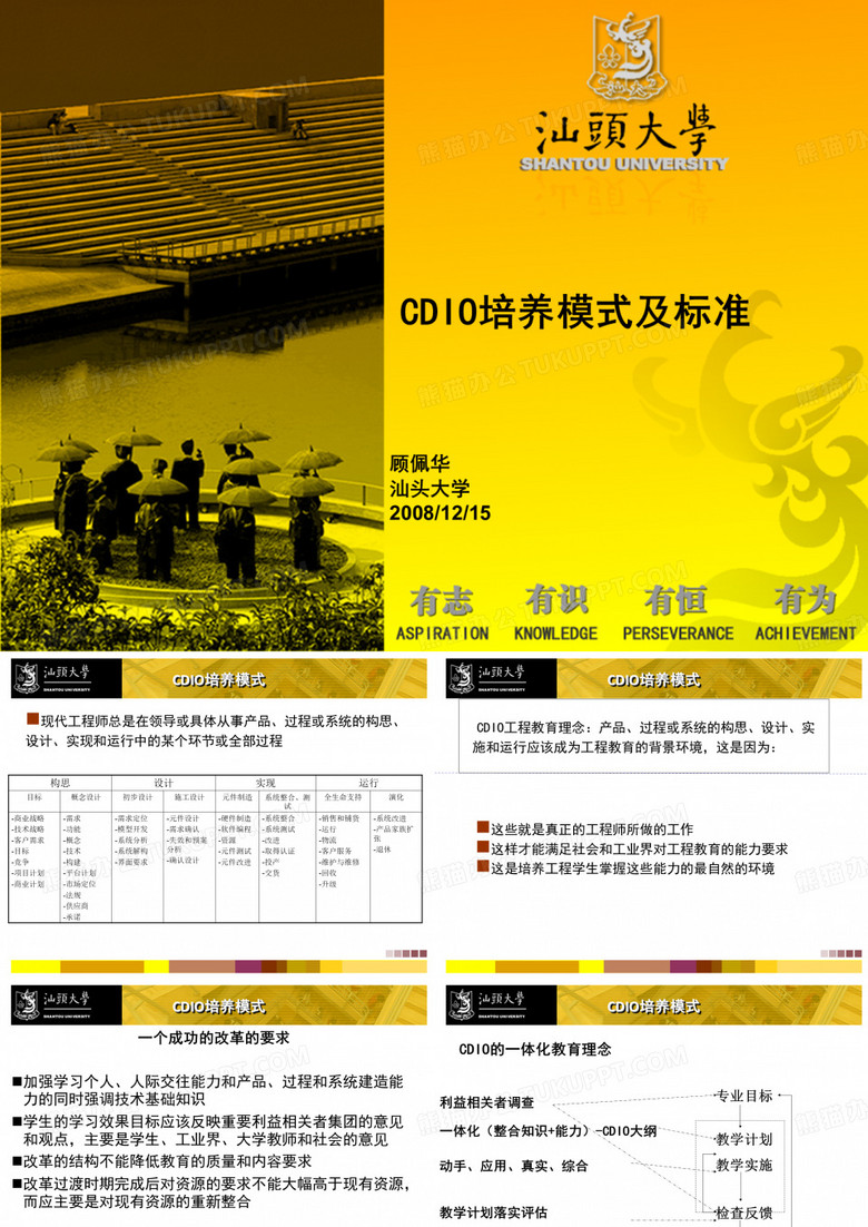 汕头大学.