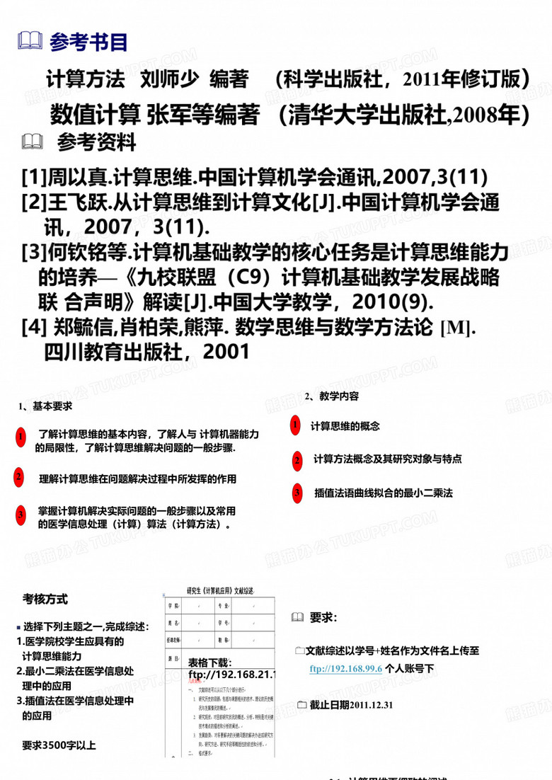 计算思维与计算方法
