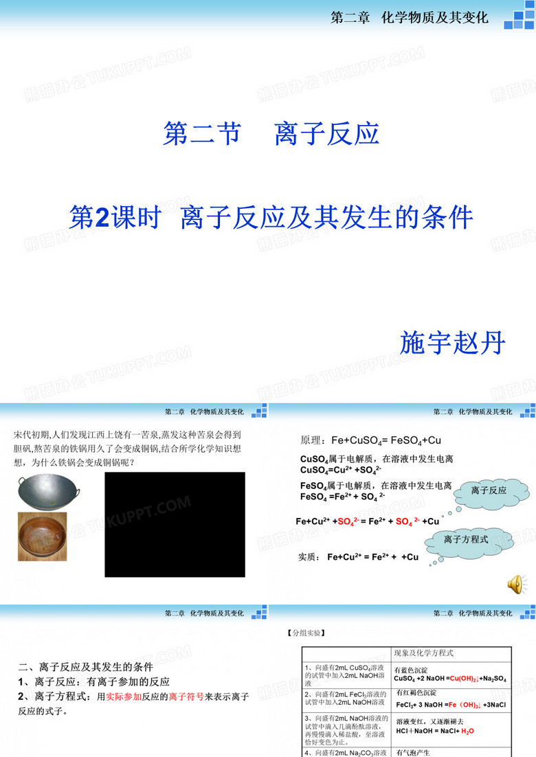 离子方程式