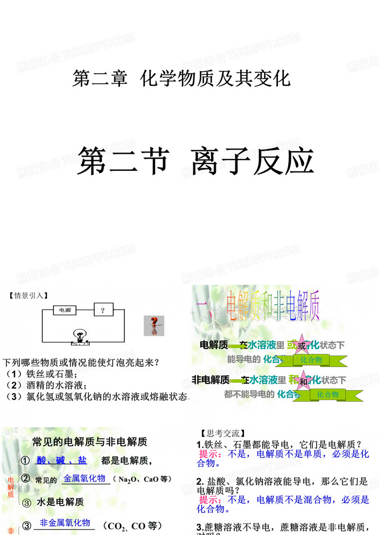 2.2离子反应离子方程式