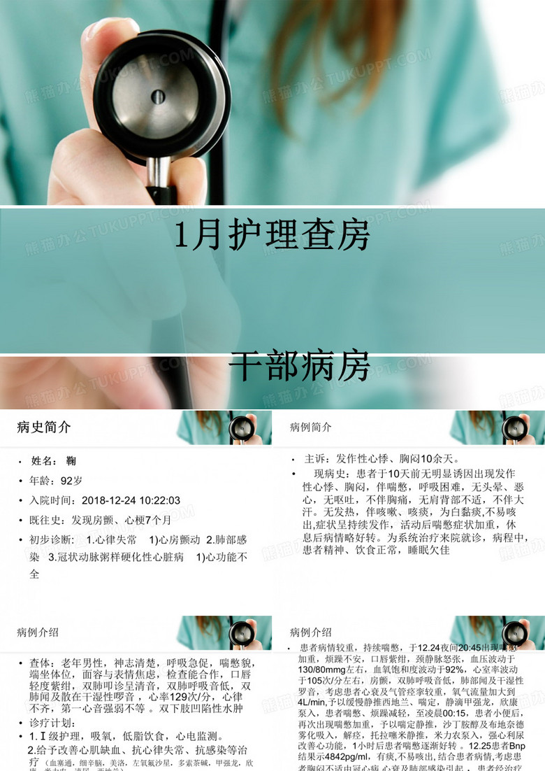 心衰病人护理查房