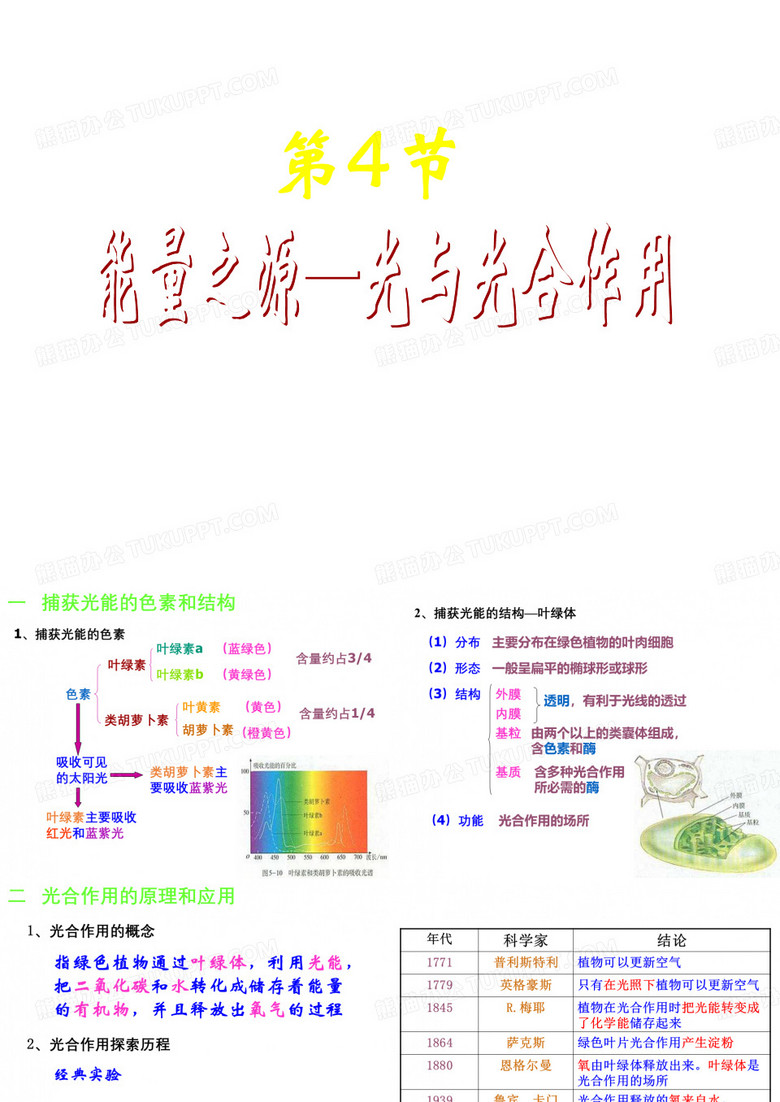 光与光合作用ppt课件