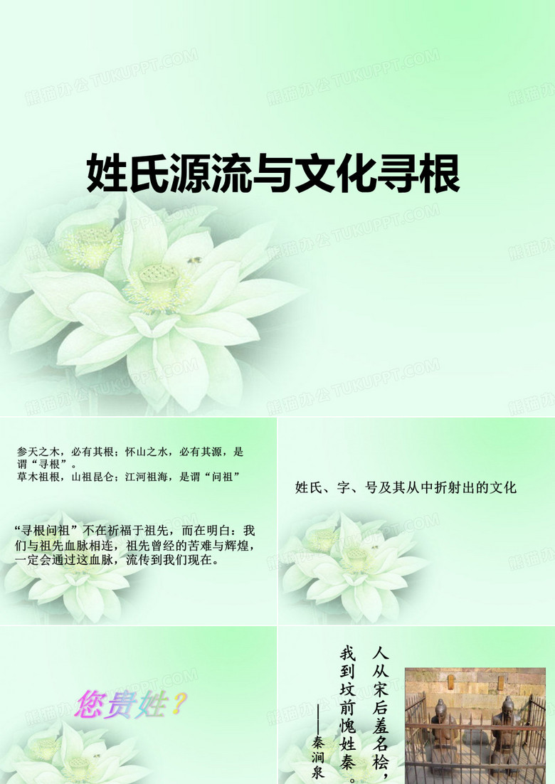 《姓氏源流与文化寻根》