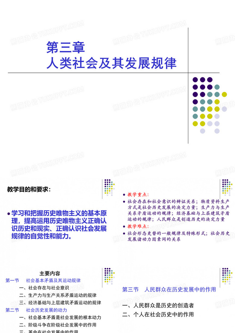 三,人类社会及其发展规律