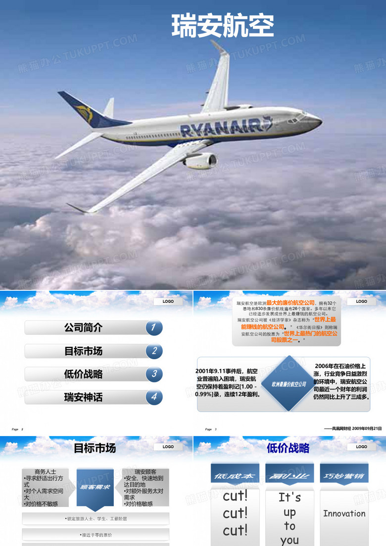 瑞安航空-经营策略