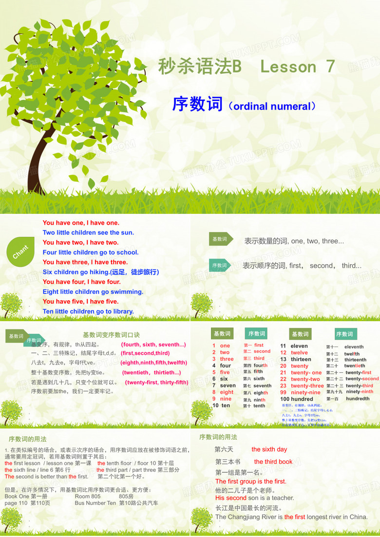 序数词