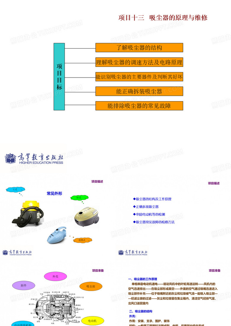 吸尘器的原理与维修